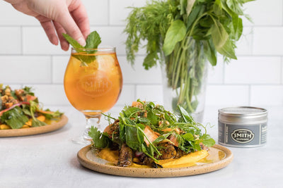 Smoke and Spice Roasted Carrots with Salsa Verde