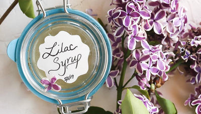 Lilac Simple Syrup