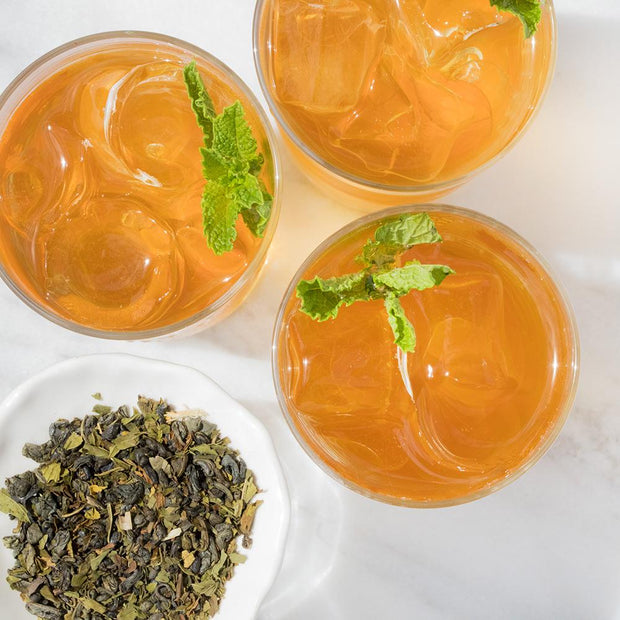 Mediterranean Mint Iced Tea